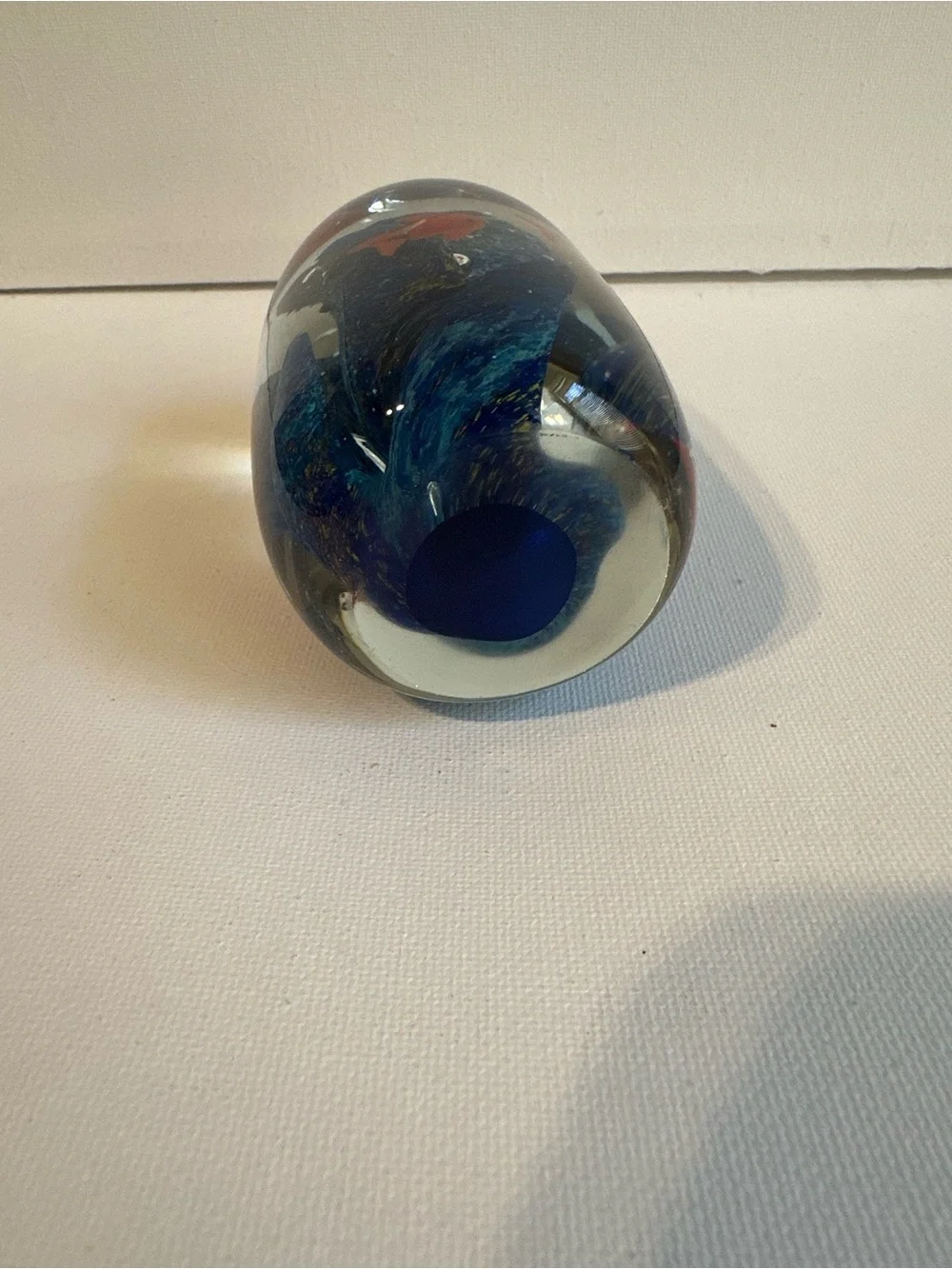 Art Glass Aquarium Paperweight